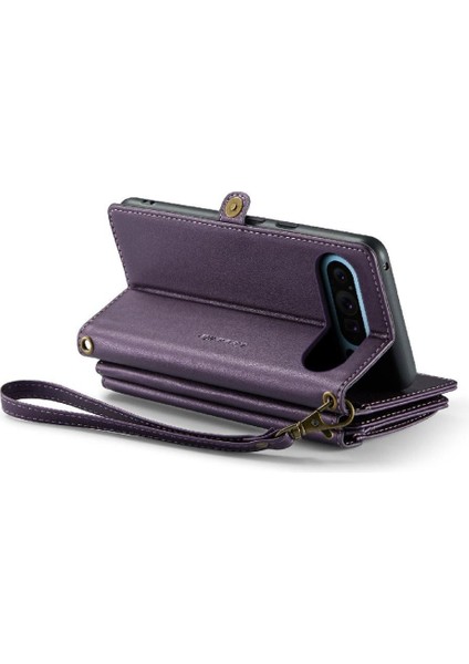 Google Piksel 9 Pro Xl Için Crossbody Durumda Rfıd Engelleme Durumda Cüzdan Fermuar (Yurt Dışından)