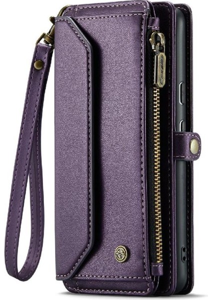 Google Piksel 9 Pro Xl Için Crossbody Durumda Rfıd Engelleme Durumda Cüzdan Fermuar (Yurt Dışından)