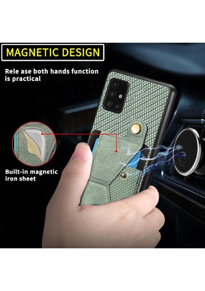 Samsung Galaxy A51 5g Için Kılıf Braketi Manyetik Tasarım Cardholder Standı (Yurt Dışından) fiyatları
