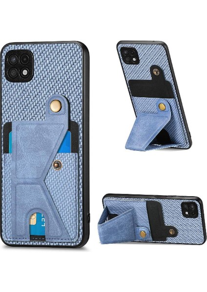 Samsung Galaxy A22 5g Için Kılıf Braketi Manyetik Tasarım Standı Fonksiyonu (Yurt Dışından)