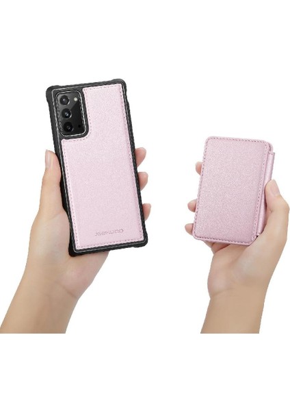 Samsung Galaxy Not 20 Için Kılıf Standı Fonksiyonu Ayrılabilir Cüzdan Rfıd 2 (Yurt Dışından)