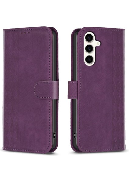 Samsung Galaxy S24 Artı Çok Renkli Iş Cüzdan Deri Için Flip Case (Yurt Dışından)