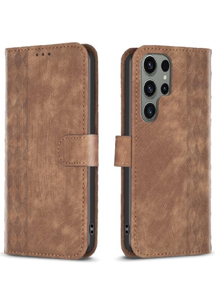 Samsung Galaxy S24 Ultra Kart Yuvaları Tutucu Çok Renkli Kılıf Için Flip Case (Yurt Dışından)