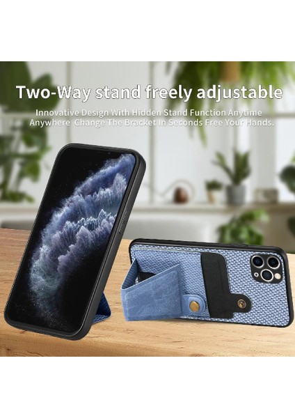 IPhone 11 Için Kılıf Pro Kart Sahibi Manyetik Tasarım Standı Fonksiyonu Braketi (Yurt Dışından) indirimleri