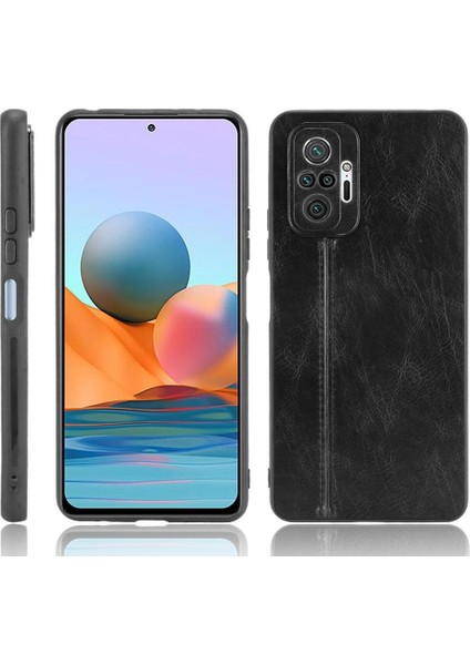 Xiaomi Redmi Not 10 Pro Için Hafif Durumda Klasik Sözleşmeli Tasarım (Yurt Dışından)