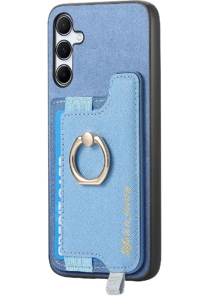 Samsung Galaxy A35 Magsafe Uyumlu Cüzdan Manyetik Halka Standı (Yurt Dışından) modelleri