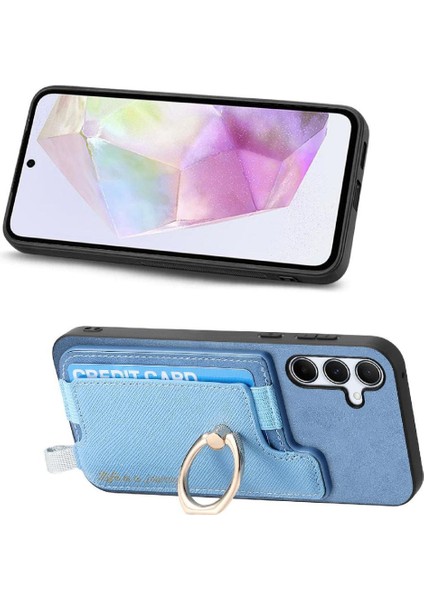 Samsung Galaxy A35 Magsafe Uyumlu Cüzdan Manyetik Halka Standı (Yurt Dışından) indirimleri