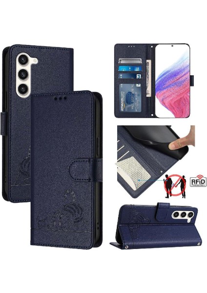 Samsung Galaxy S23 Artı Kart Yuvası Tutucu Için Kickstand Kedi Rfıd Flip (Yurt Dışından) indirimleri