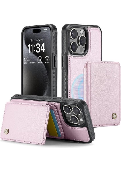 IPhone 15 Için Kılıf Pro Max Standı Fonksiyonu 2 1 Işlevsellik Manyetik (Yurt Dışından)