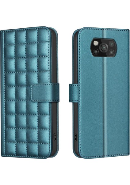 Xiaomi Poco X3 Nfc Koruyucu Pu Deri Cüzdan Iş Için Flip Case (Yurt Dışından)
