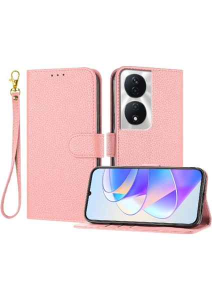 Onur 90 Akıllı 5g Için Telefon Kılıfı Kart Yuvaları Tutucu Flip Folio Cüzdan Pu (Yurt Dışından)