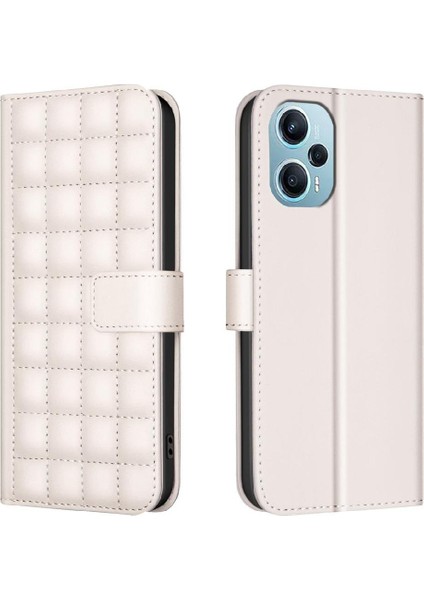 Xiaomi Poco F5 5g Cüzdan Koruyucu Iş Için Flip Case Basit Stil Pu (Yurt Dışından)