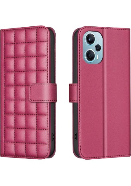 Xiaomi Poco F5 5g Cüzdan Koruyucu Iş Için Flip Case Basit Stil Pu (Yurt Dışından)