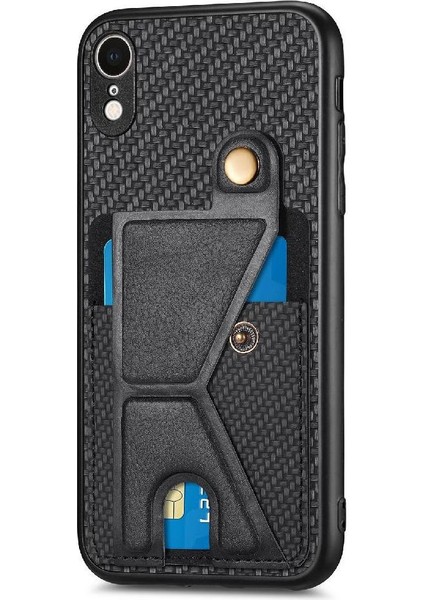 IPhone Xr Manyetik Tasarım Kart Sahibi Braketi Standı Fonksiyonu (Yurt Dışından) fırsatları