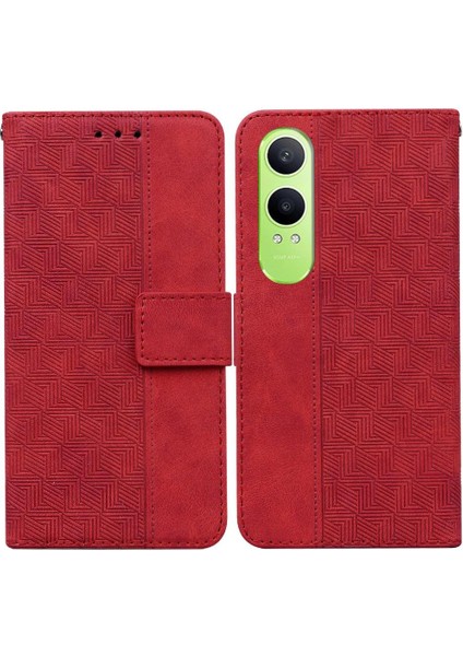 Oneplus Nord Ce4 Lite Flip Için Flip Case Folio Cüzdan Kapak Kickstand Pu (Yurt Dışından)