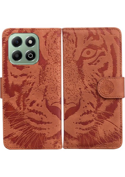 Onur X6B Kickstand Koruyucu Deri Cüzdan Kabartmalı Sevimli Için Flip Case (Yurt Dışından)