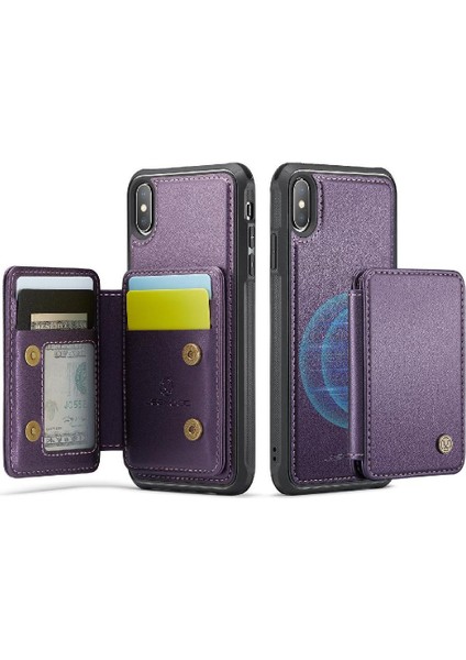 IPhone Xs Max Manyetik 2 1 Işlevsellik Rfıd Engelleme Için Kılıf (Yurt Dışından) modelleri