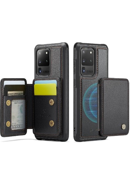 Samsung Galaxy S20 Ultra Rfıd Engelleme Ayrılabilir Cüzdan 2 In (Yurt Dışından) indirimleri