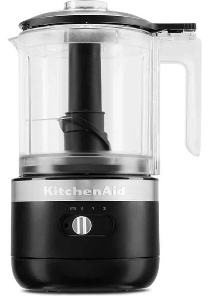 Kitchenaid 5KFCB519EBM Kablosuz 1,19 L Mutfak Robotu Matte Black