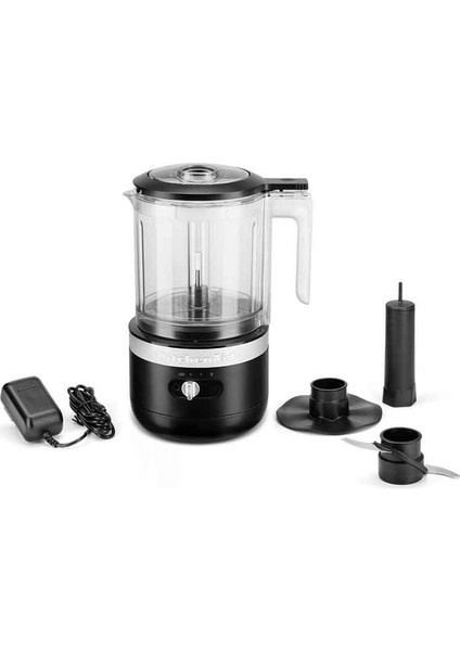 Kitchenaid 5KFCB519EBM Kablosuz 1,19 L Mutfak Robotu Matte Black