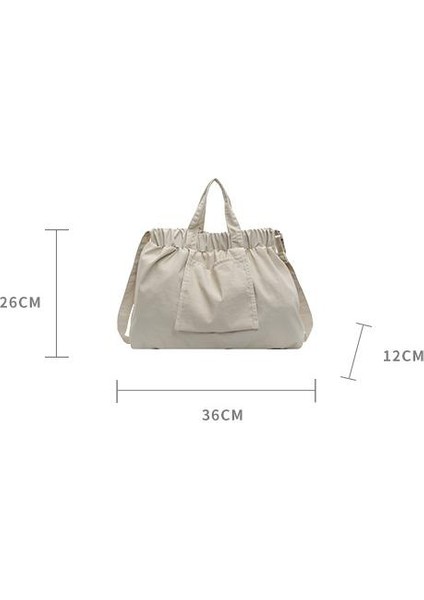 Çapraz Askılı Çanta Taşınabilir Yüksek Kaliteli Naylon Su Geçırmez Kumaş Basit ve Taze Bir Tarz, Pembe (Yurt Dışından) fiyatları