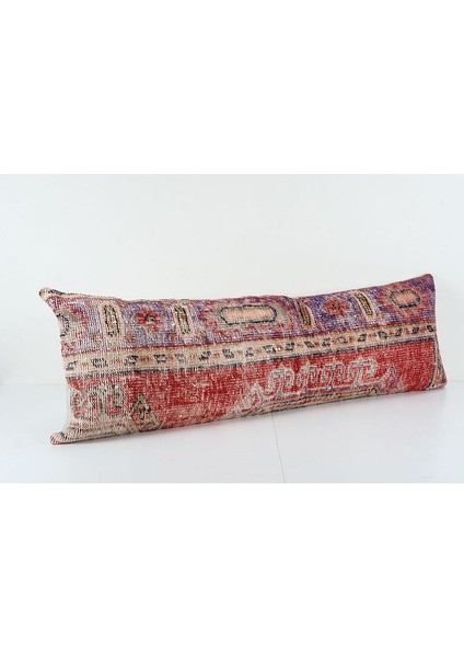 Kahverengi Renkli Geometrik El Dokuma Kilim Kırlent Kılıf 40 x 125 cm fiyatları