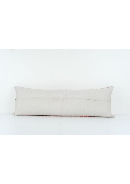 Kahverengi Renkli Geometrik El Dokuma Kilim Kırlent Kılıf 40 x 125 cm fırsatları