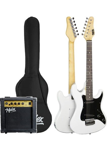 CEG-36WH Amfili Full 3/4 36 İnç Elektro Gitar Seti White fiyatları