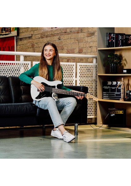 CEG-36WH Amfili Full 3/4 36 İnç Elektro Gitar Seti White modelleri