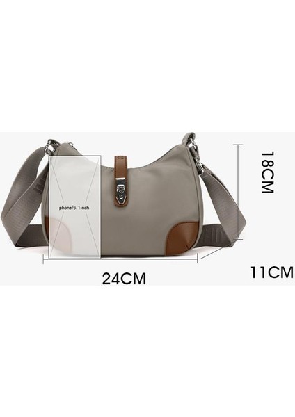 Çapraz Askılı Çanta Taşınabilir Yüksek Kaliteli Nefes Alabilen Naylon Malzeme Düz Renk Stili, Kırmızı (Yurt Dışından) fiyatları