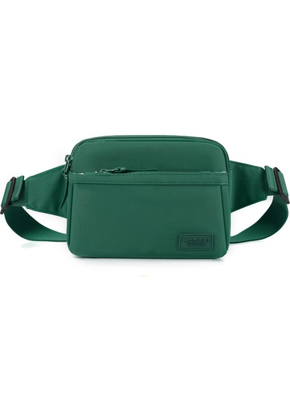 Çapraz Askılı Çanta Taşınabilir Dayanıklı Yüksek Yoğunluklu Su Geçırmez Naylon Malzeme, Koyu Yeşil (Yurt Dışından)