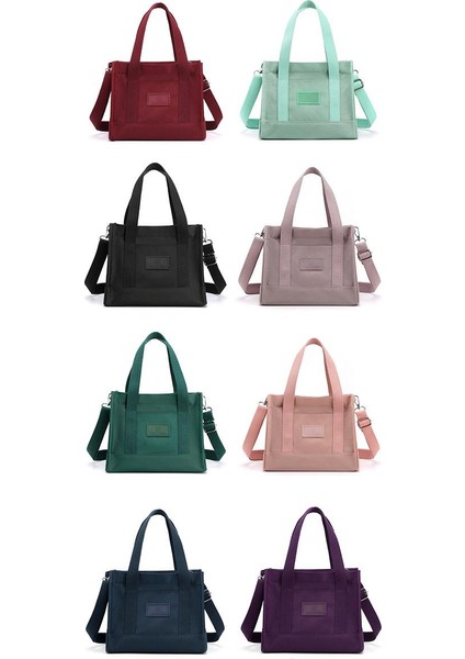 Çapraz Askılı Çanta Taşınabilir Sağlam Suya Dayanıklı Birinci Sınıf Naylon Kumaşın Bakımı Kolaydır, Açık Pembe (Yurt Dışından) modelleri