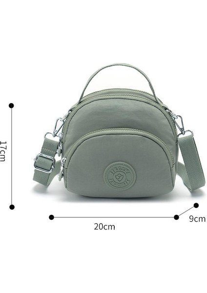 Çapraz Askılı Çanta Taşınabilir Yüksek Kaliteli Yüksek Yoğunluklu Naylon Kumaş Düz Renk ve Sade Stil, Mavi (Yurt Dışından) fiyatları