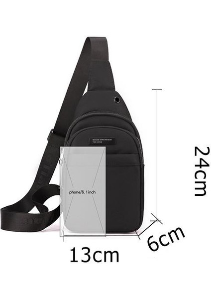 Çapraz Askılı Çanta Taşınabilir Yüksek Yoğunluklu Su Geçırmez Oxford Kumaş Malzemesi Nötr Stil, Yeşil (Yurt Dışından) fiyatları