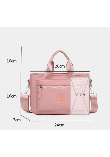 Çapraz Askılı Çanta Taşınabilir Oxford Kumaş Malzemesi Edebi Çin Tarzı Dış Cep Şekli Iç Yama Cep, Koyu Mavi (Yurt Dışından) fiyatları