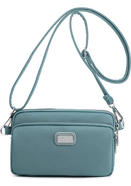 Çapraz Askılı Çanta Taşınabilir Yüksek Kaliteli Polyester Malzeme , Açık Mavi (Yurt Dışından)