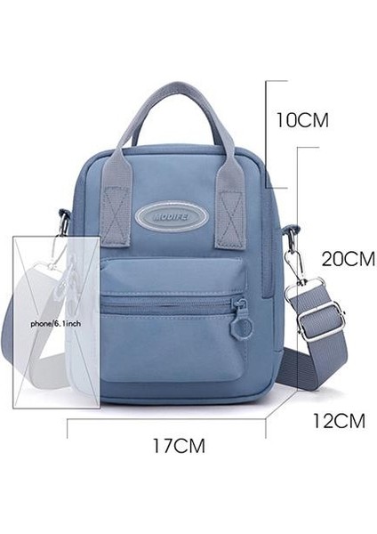 Çapraz Askılı Çanta Taşınabilir Su Geçırmez Yüksek Kaliteli Naylon Kumaş Yeni Stil, Mor (Yurt Dışından) fiyatları