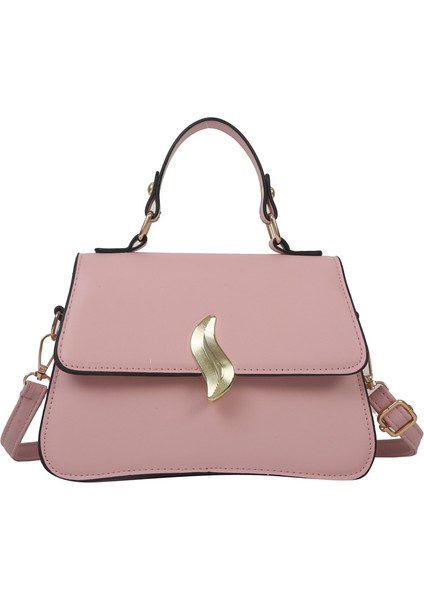 Çapraz Askılı Çanta Taşınabilir Yüksek Kaliteli Pullu Malzeme Yüksek Kaliteli Işçılik Küçük Kare Çanta Tarzı,pembe (Yurt Dışından)