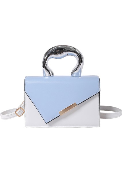 Çapraz Askılı Çanta Taşınabilir Yüksek Kaliteli Pu Malzeme Çok Yönlü Stiller Yüksek Kaliteli Işçılik , Mavi (Yurt Dışından)