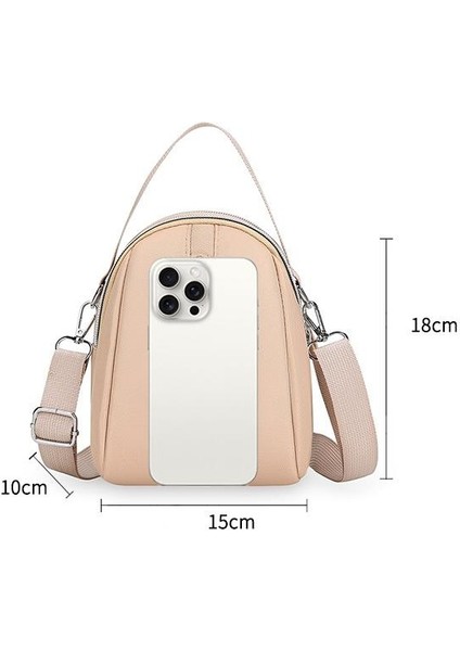 Çapraz Askılı Çanta Taşınabilir Hafif Su Geçırmez Oxford Kumaş Malzemesi Sade Düz Renk Nötr Stil, Kırmızı (Yurt Dışından) fiyatları