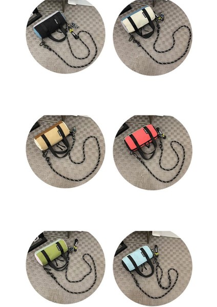 Çapraz Askılı Çanta Taşınabilir Yüksek Kaliteli Naylon Kumaş Şehirli Sade Zıt Stil, Mavi (Yurt Dışından) modelleri