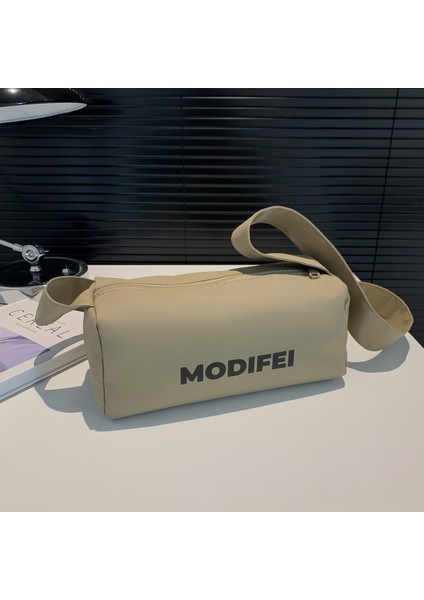 Çapraz Askılı Çanta Taşınabilir Yüksek Kaliteli Kumaş Malzemesi Daha Yumuşaktır, Haki (Yurt Dışından)