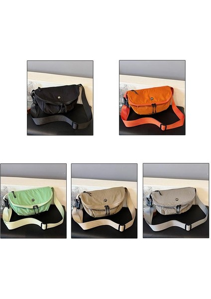 Çapraz Askılı Çanta Taşınabilir Yüksek Kaliteli Yıkanmış Kumaş Birinci Sınıf Tasarım, Yeşil (Yurt Dışından) modelleri