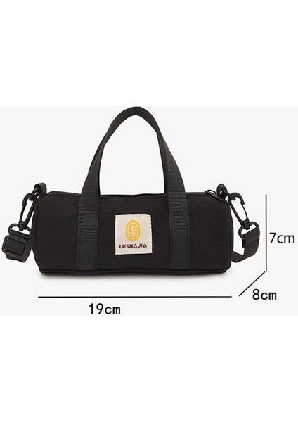 Çapraz Askılı Çanta Taşınabilir Yüksek Kaliteli Yıkanmış Kumaş Kentsel Sade Düz Renk Stili, Turuncu (Yurt Dışından) fiyatları