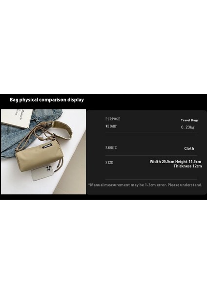 Çapraz Askılı Çanta Taşınabilir Aşınmaya Dayanıklı Yüksek Kaliteli Naylon Kumaş Modaya Uygun ve Modaya Uygun Stil, Kırmızı (Yurt Dışından) fiyatları