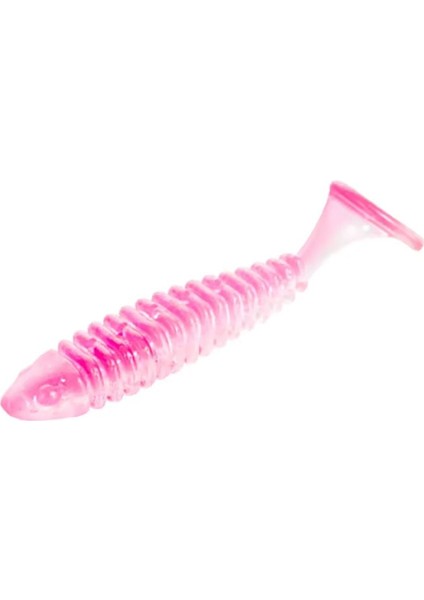 Worm Tail Series 4,5 cm Pink 20 Pcs