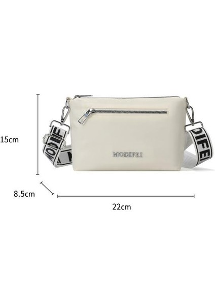 Çapraz Askılı Çanta Taşınabilir Su Geçırmez Yüksek Kaliteli Naylon Kumaş Şık Stil Iyi Görünüm ve Büyük Kapasite, Kırmızı (Yurt Dışından) fiyatları