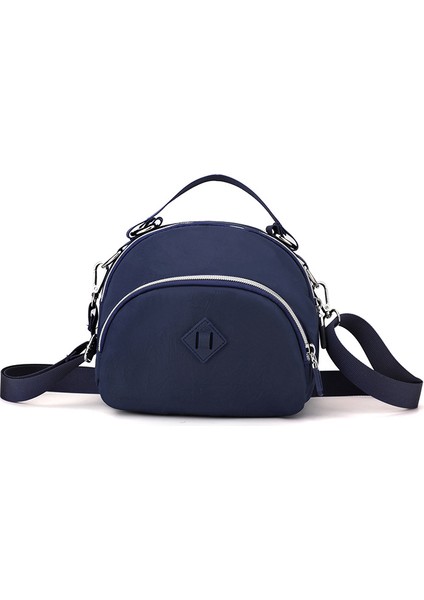 Çapraz Askılı Çanta Taşınabilir Yüksek Kaliteli Naylon Kumaş Rahat ve Nefes Alabilir, Koyu Mavi (Yurt Dışından)