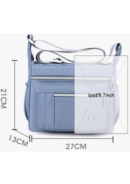 Çapraz Askılı Çanta Taşınabilir Yüksek Kaliteli Naylon Malzeme Basit Stil , Siyah (Yurt Dışından) fiyatları