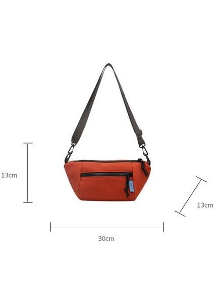 Çapraz Askılı Çanta Taşınabilir Sağlıklı Kanvas Kumaş Kaliteli Işçılik Rahat Tarz, Siyah (Yurt Dışından) fiyatları